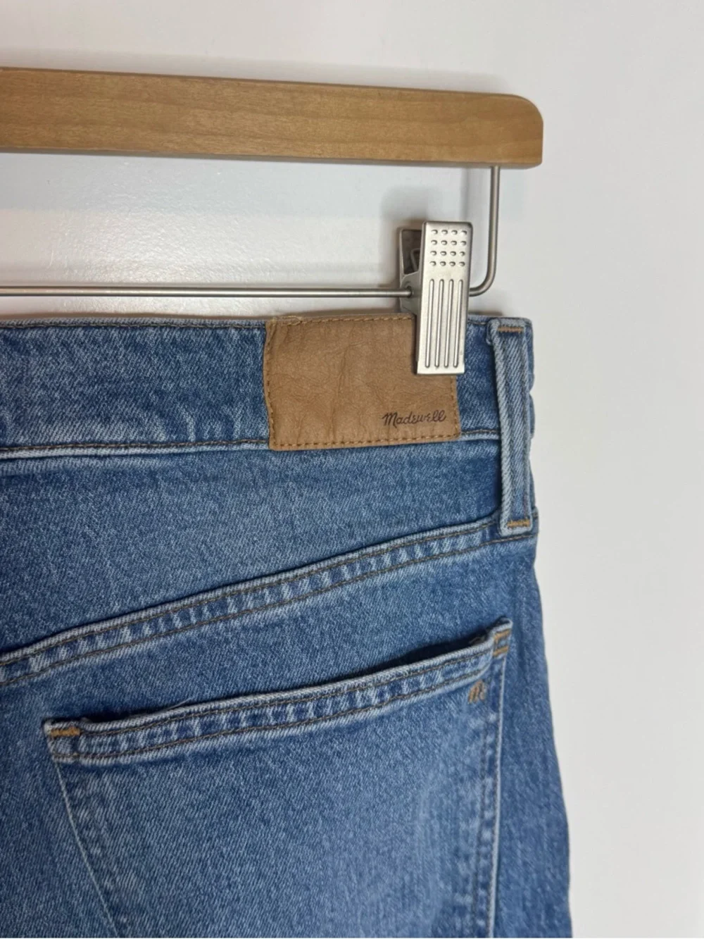 Madewell The Perfect Vintage Jean Kepler Wash Slim Straight Leg Denim Size 28 - Picture 4 of 8